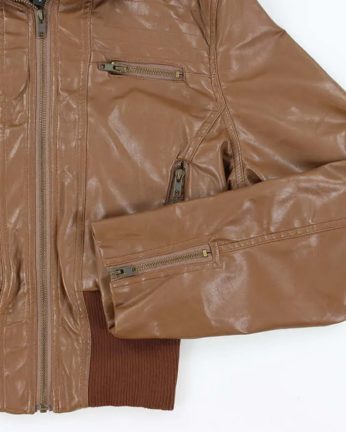 Vintage Y2k 00s Bebe Faux Leather Jacket - M sold by Rokit product image thumbnail 4