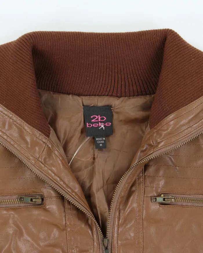 Vintage Y2k 00s Bebe Faux Leather Jacket - M sold by Rokit product image thumbnail 5
