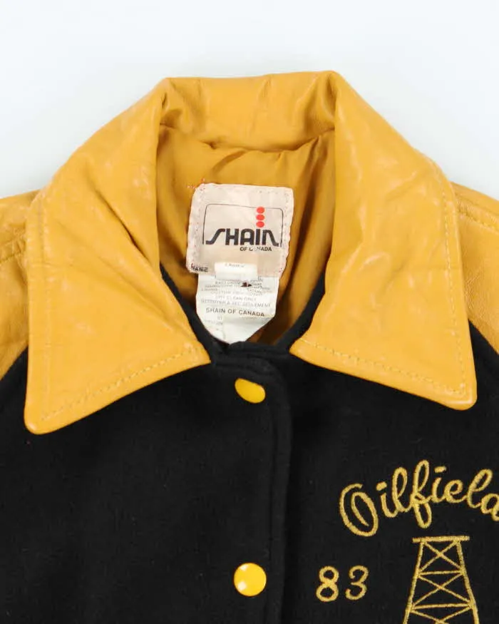 Vintage 80's Oilfields High School Embroidered Varsity Jacket - S sold by Rokit product image thumbnail 5