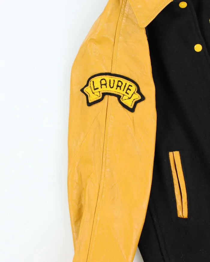 Vintage 80's Oilfields High School Embroidered Varsity Jacket - S sold by Rokit product image thumbnail 4