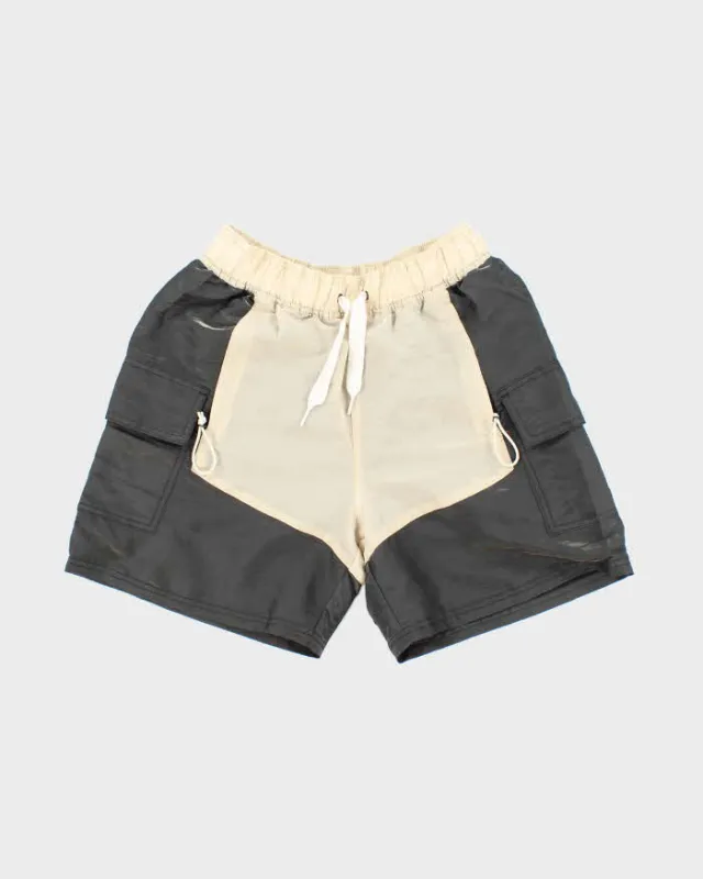 Vintage Y2K Puma Iridescent Lightweight Cargo Sports Shorts - S sold by Rokit