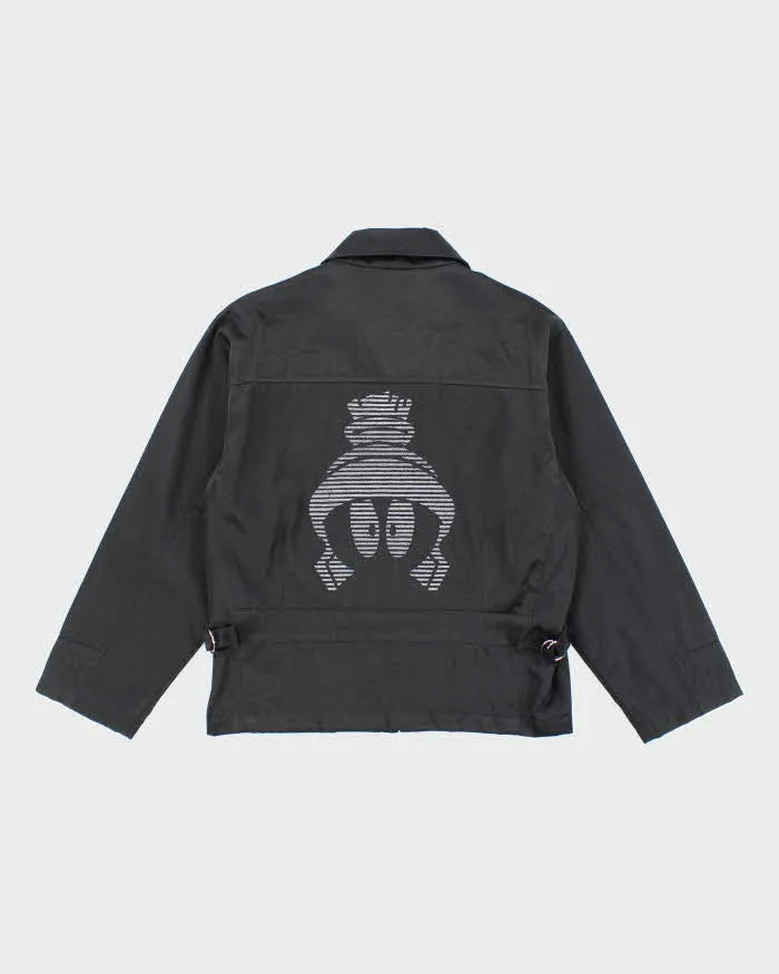 Vintage 90's Warners Brothers Looney Tunes Marvin the Martian Harrington Jacket - XS sold by Rokit product image thumbnail 2