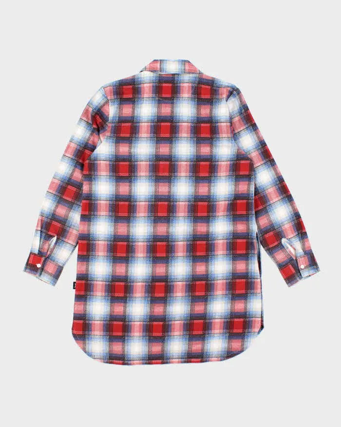 Vintage Stussy Flannel Zip-up Dress - M sold by Rokit product image thumbnail 2