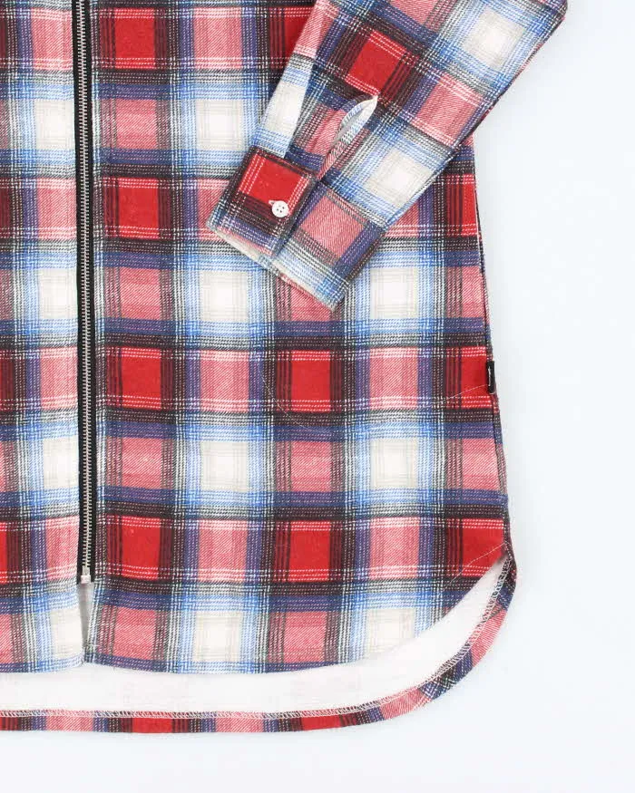 Vintage Stussy Flannel Zip-up Dress - M sold by Rokit product image thumbnail 4