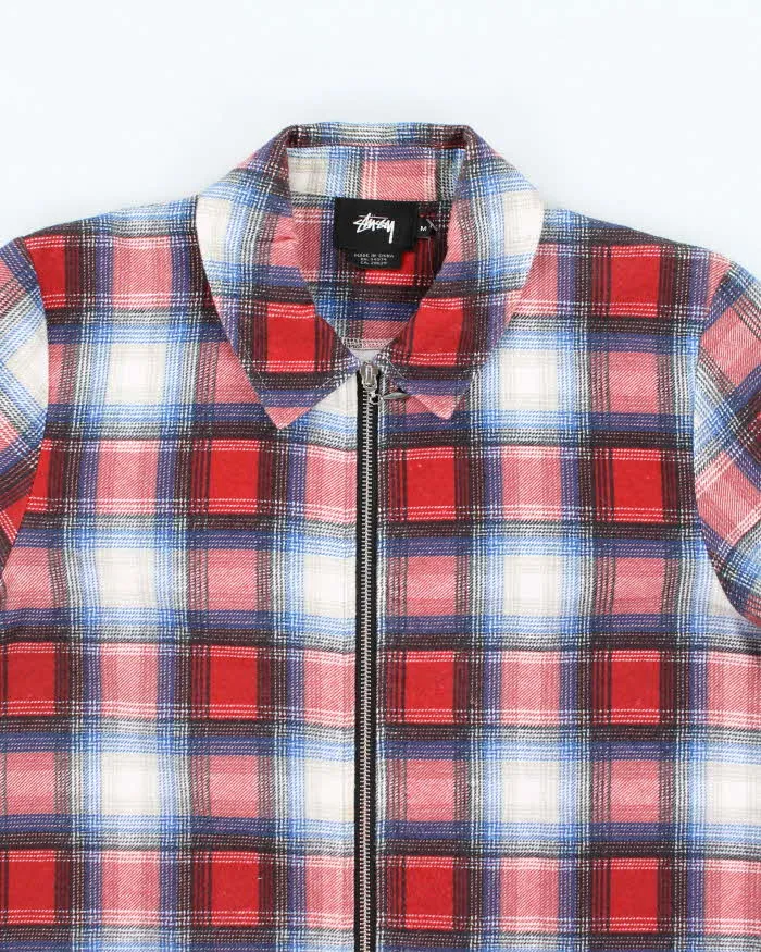 Vintage Stussy Flannel Zip-up Dress - M sold by Rokit product image thumbnail 3