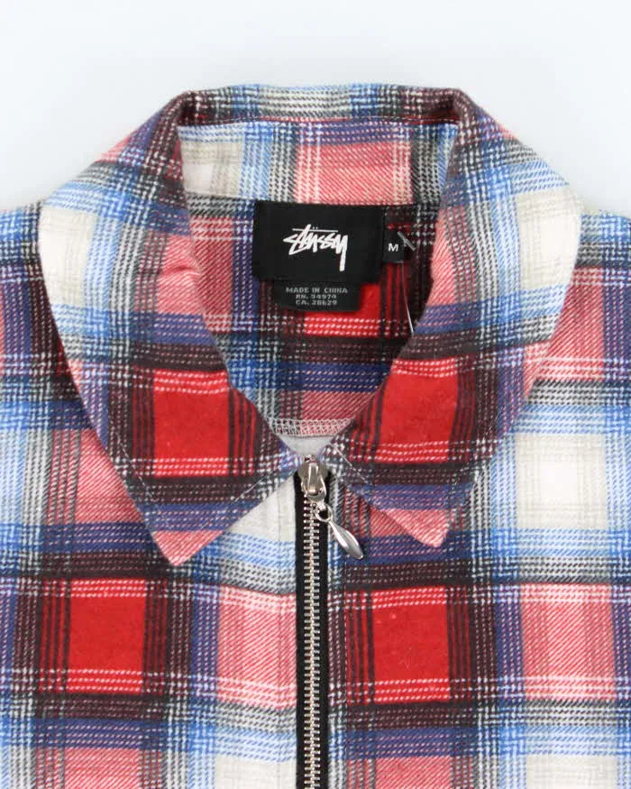 Vintage Stussy Flannel Zip-up Dress - M sold by Rokit product image thumbnail 5