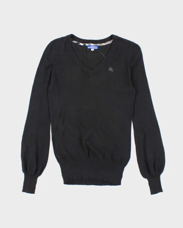 Vintage Burberry Blue Label Knit Jumper - S sold by Rokit