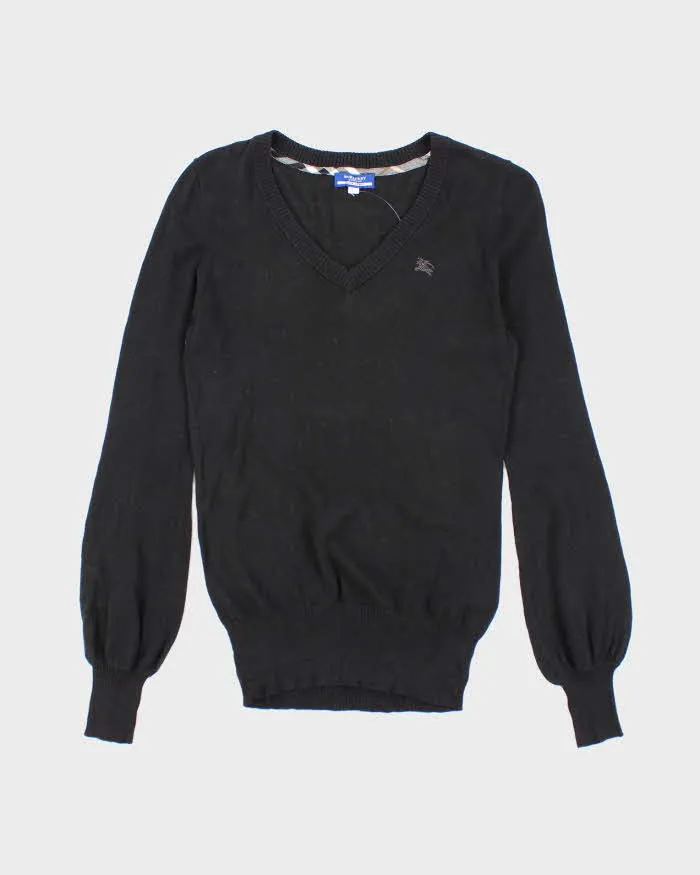 Vintage Burberry Blue Label Knit Jumper - S sold by Rokit
