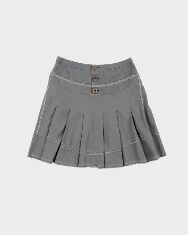 Vintage Y2k 00s We Want Pleated Cargo Style Skirt - XS sold by Rokit
