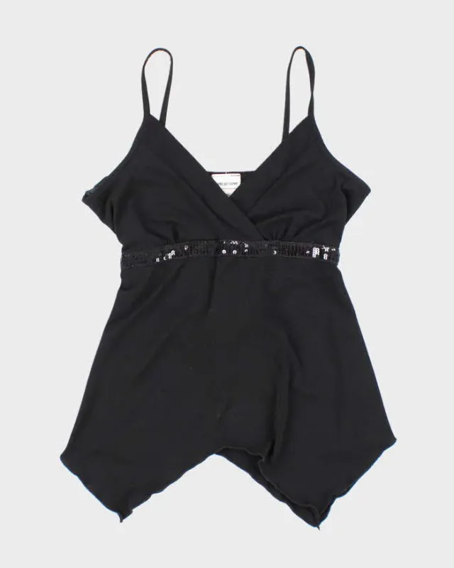 Vintage Y2k 00s Pelican Cove Waterfall Hem Cami - S sold by Rokit