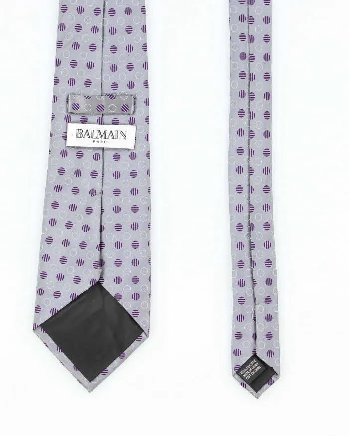 Vintage Balmain Silk Tie sold by Rokit product image thumbnail 2