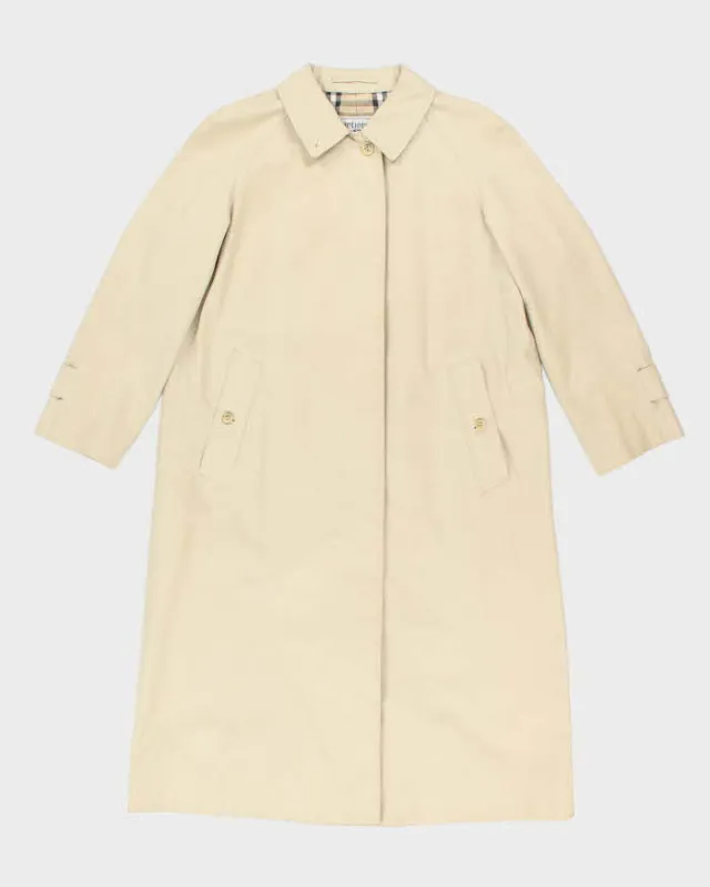 Vintage 90s Burberry Trench Coat - S sold by Rokit