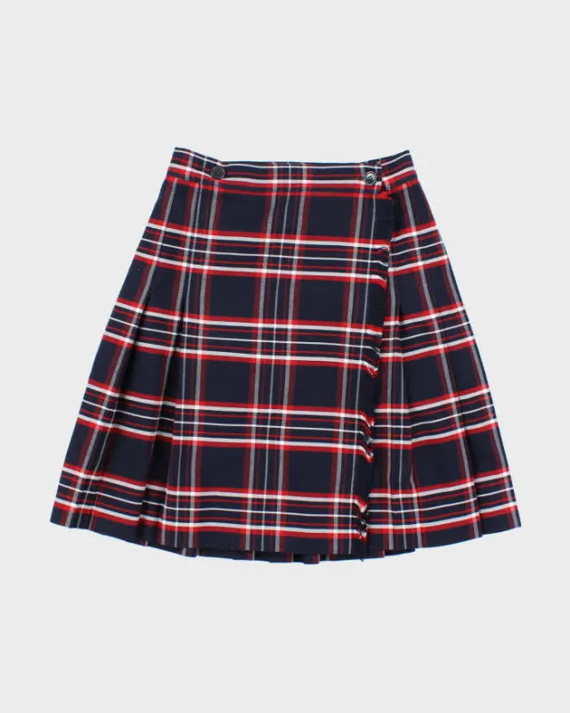 Vintage Top Marks Checked Skirt - XS sold by Rokit