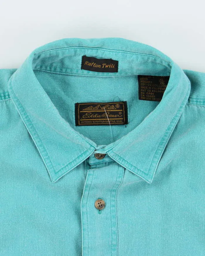Vintage Eddie Bauer Long Sleeve Oversized Shirt - XL sold by Rokit product image thumbnail 5