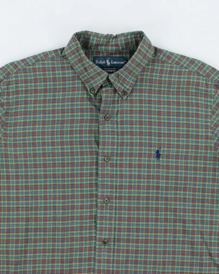 Vintage Ralph Lauren Check Long Sleeve Shirt - L sold by Rokit product image thumbnail 3