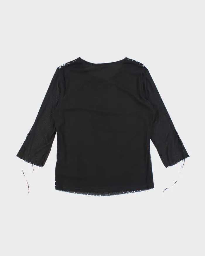 Vintage Y2k 00s Lolina Double Mesh Top - L sold by Rokit product image thumbnail 2