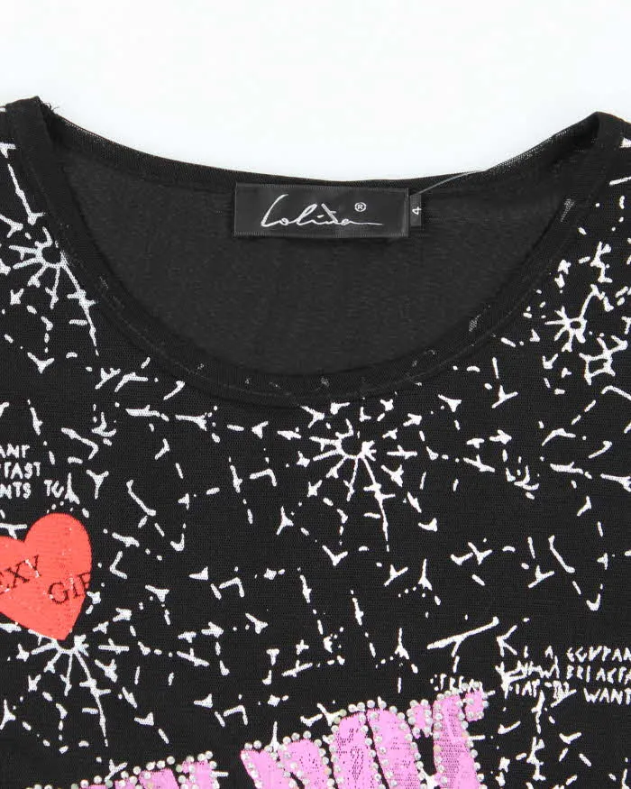 Vintage Y2k 00s Lolina Double Mesh Top - L sold by Rokit product image thumbnail 5