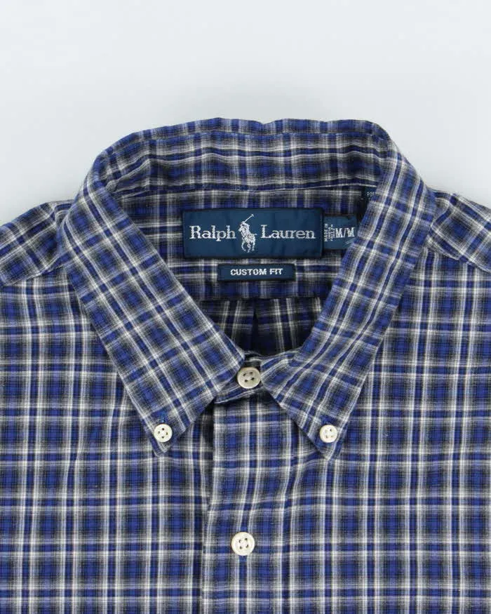Vintage Ralph Lauren Check Long Sleeve Shirt - M sold by Rokit product image thumbnail 5