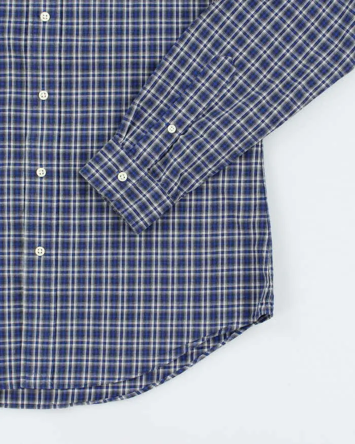 Vintage Ralph Lauren Check Long Sleeve Shirt - M sold by Rokit product image thumbnail 4