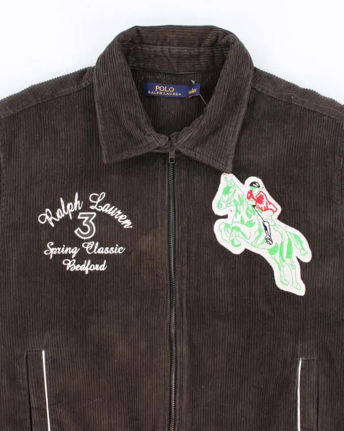 Vintage 2000's Ralph Lauren Embroidered Corduroy Jacket - S sold by Rokit product image thumbnail 3