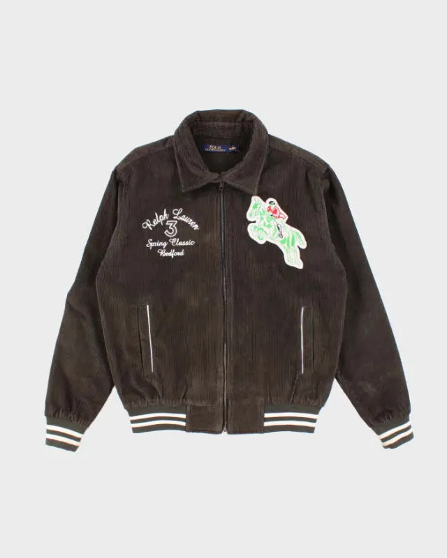 Vintage 2000's Ralph Lauren Embroidered Corduroy Jacket - S sold by Rokit
