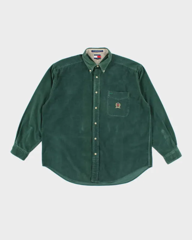 Vintage Tommy Hilfiger Corduroy Shirt - L sold by Rokit