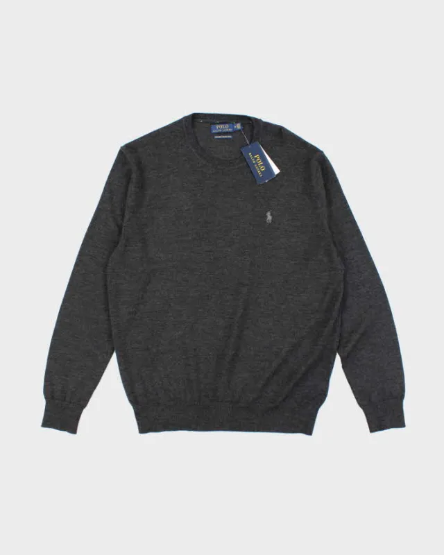 Deadstock Polo Ralph Lauren Merino Wool Knit Jumper - M sold by Rokit