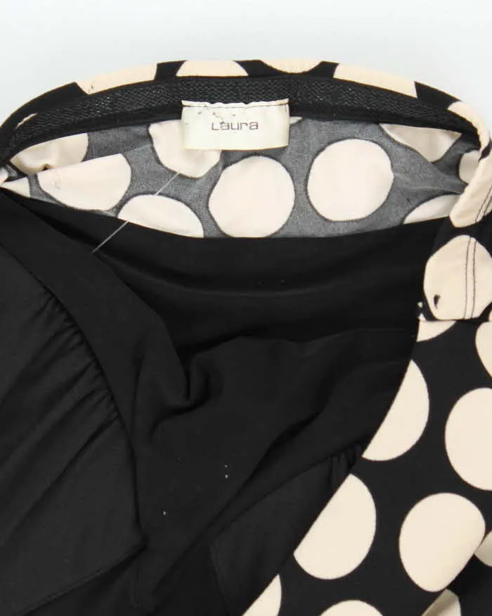 Vintage Y2k 00s Laura Polka Dot Halter Dress - M sold by Rokit product image thumbnail 5