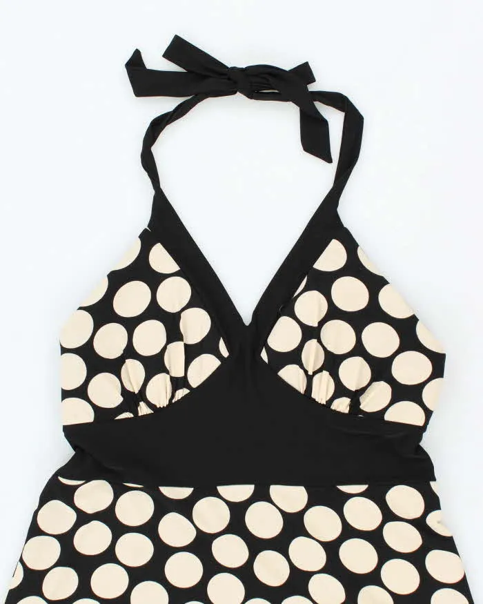 Vintage Y2k 00s Laura Polka Dot Halter Dress - M sold by Rokit product image thumbnail 3
