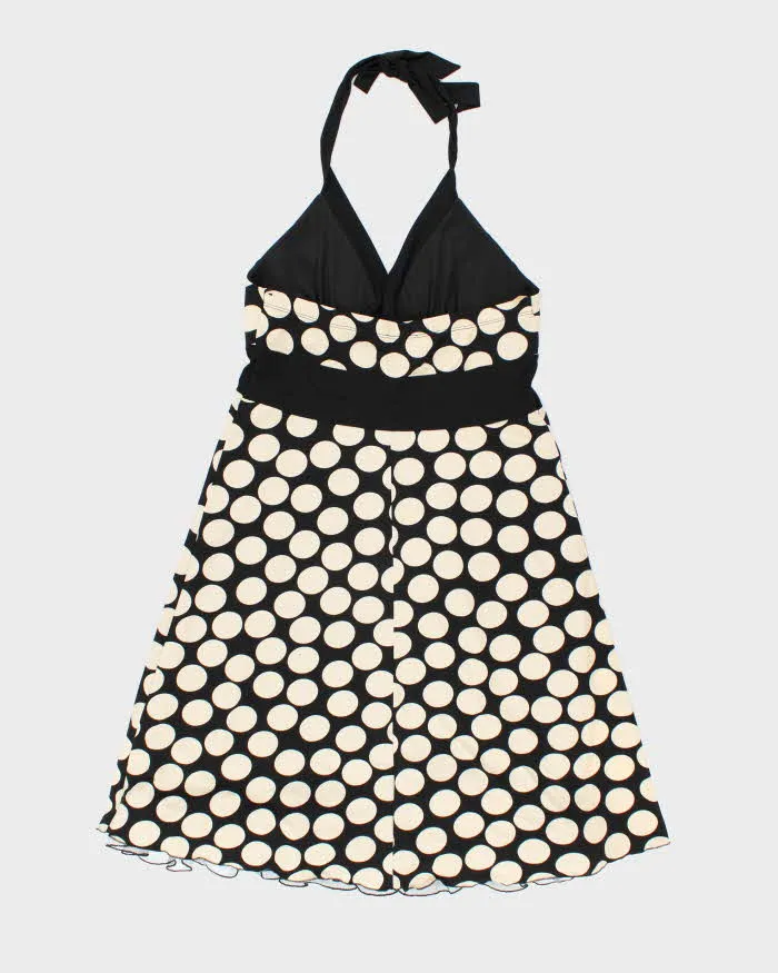Vintage Y2k 00s Laura Polka Dot Halter Dress - M sold by Rokit product image thumbnail 2