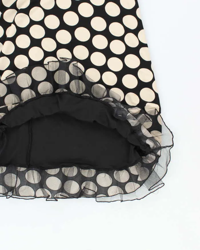 Vintage Y2k 00s Laura Polka Dot Halter Dress - M sold by Rokit product image thumbnail 4