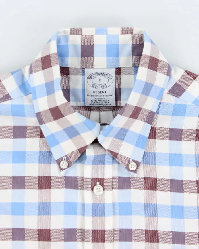 Vintage Brooks Brothers Check Long Sleeve Shirt - S sold by Rokit product image thumbnail 5