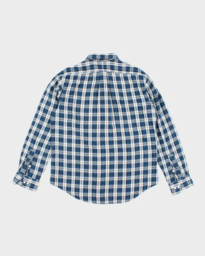 Ralph Lauren Slim Fit Blue Plaid Shirt - XL sold by Rokit product image thumbnail 2