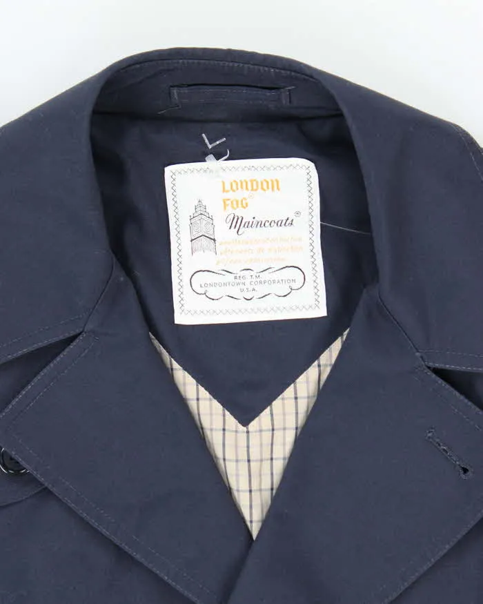 Men's London Fog Navy Trench Coat - M sold by Rokit product image thumbnail 5
