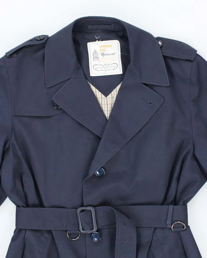 Men's London Fog Navy Trench Coat - M sold by Rokit product image thumbnail 3