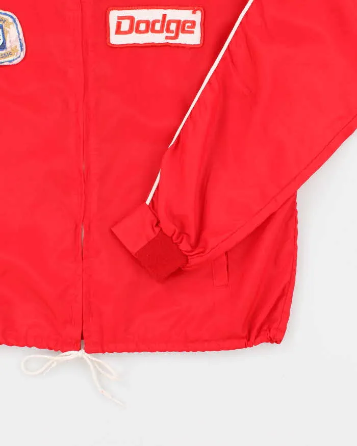 Vintage 1990s Red Dodge Windbreaker Jacket - M sold by Rokit product image thumbnail 4