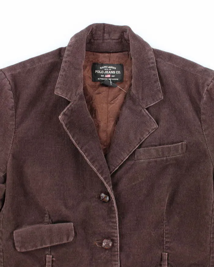 Vintage Polo Jeans Ralph Lauren Corduroy Blazer Jacket - S sold by Rokit product image thumbnail 3