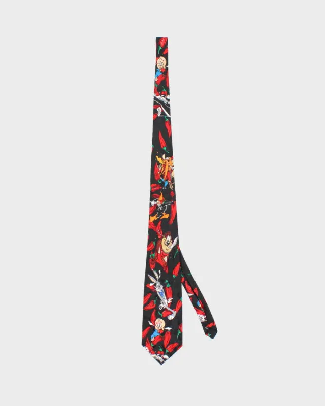 Vintage 90s Looney Tunes Chilli Pepper Tie sold by Rokit