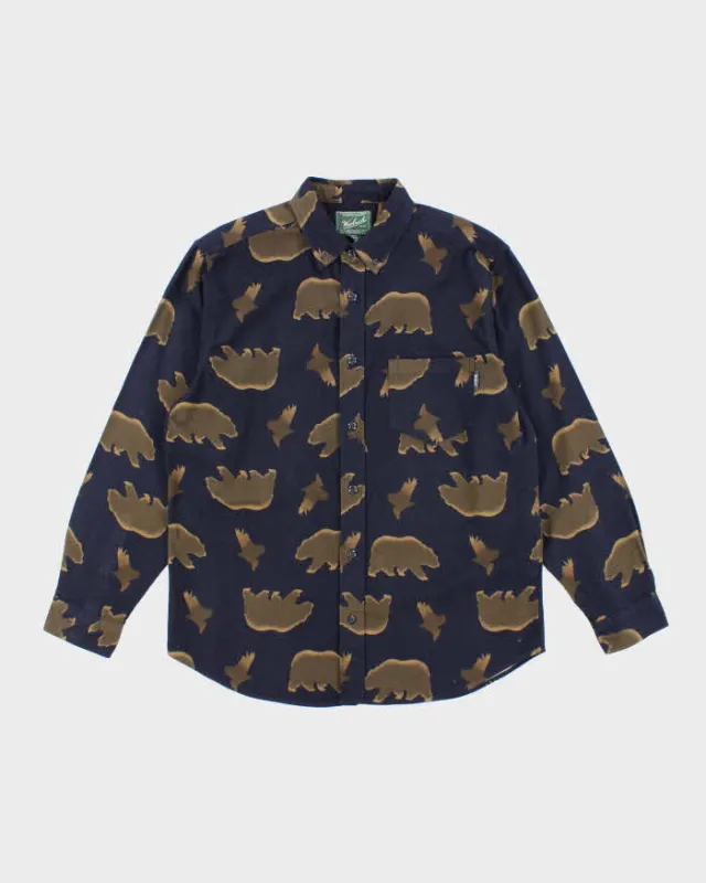 Vintage Woolrich Pattern Flannel Shirt - L sold by Rokit