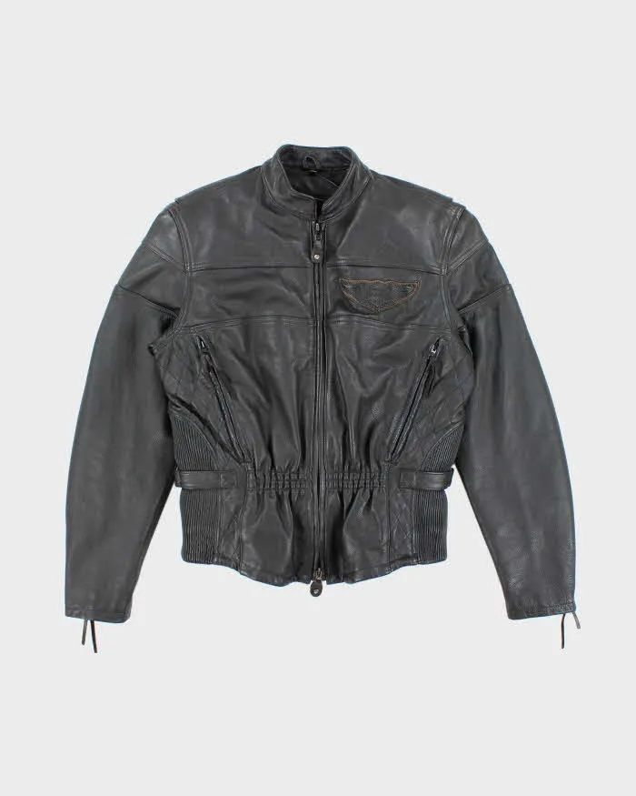 Vintage Harley Davidson Leather Motorcycle Jacket - M sold by Rokit