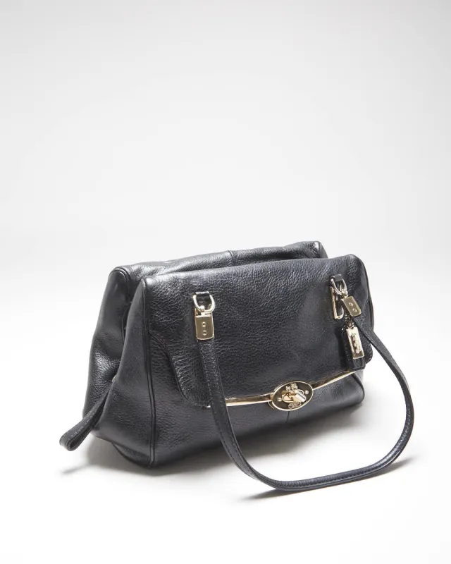 Vintage Y2k 00s Coach Leather Handbag sold by Rokit