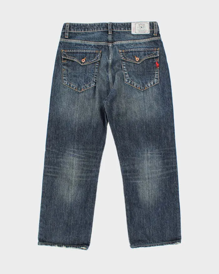 Vintage 00s Polo Ralph Lauren Distressed Jeans - W34 L34 sold by Rokit product image thumbnail 2