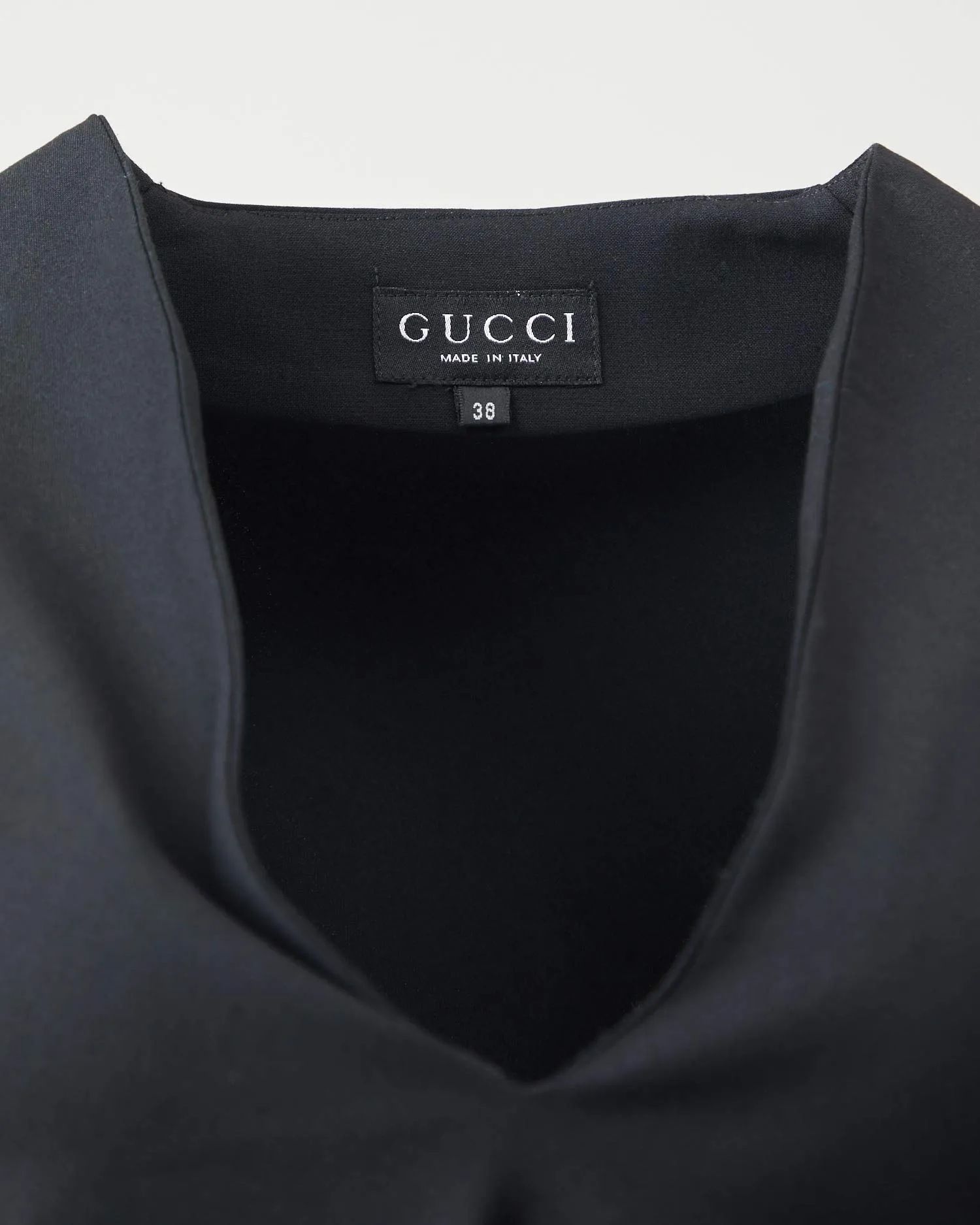 Gucci Black Wrap Style Mini Dress - M sold by Rokit product image thumbnail 5