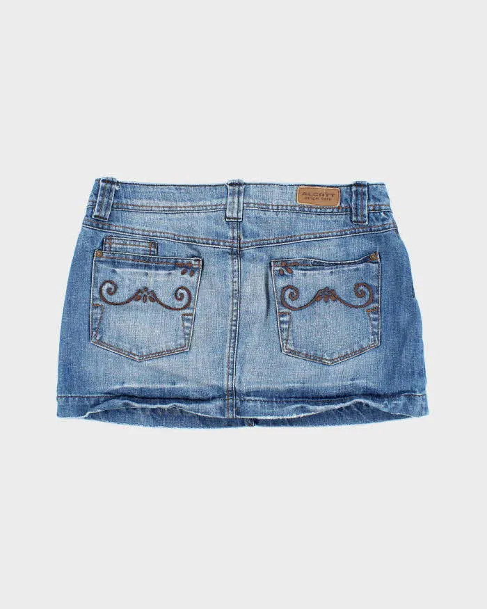 Vintage Y2k 00s Alcott Denim Mini Skirt - S sold by Rokit product image thumbnail 2
