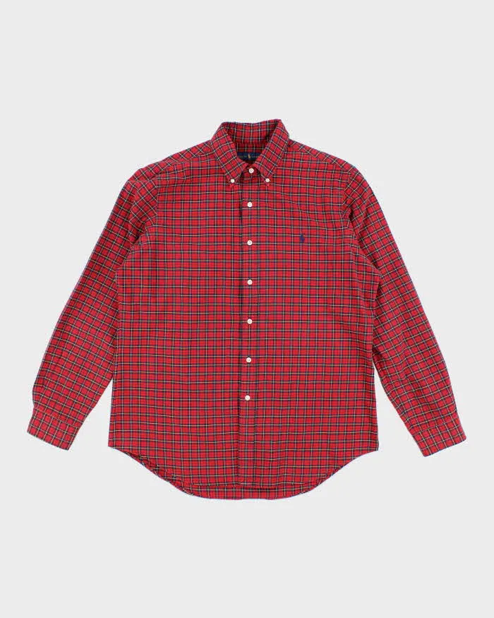 Vintage Ralph Lauren Check Long Sleeve Shirt - L sold by Rokit