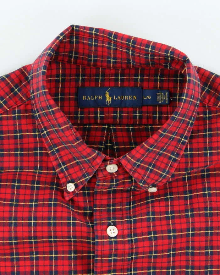 Vintage Ralph Lauren Check Long Sleeve Shirt - L sold by Rokit product image thumbnail 5