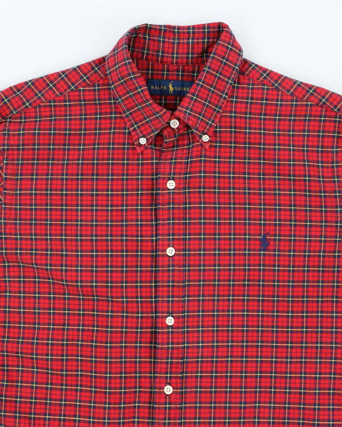 Vintage Ralph Lauren Check Long Sleeve Shirt - L sold by Rokit product image thumbnail 3