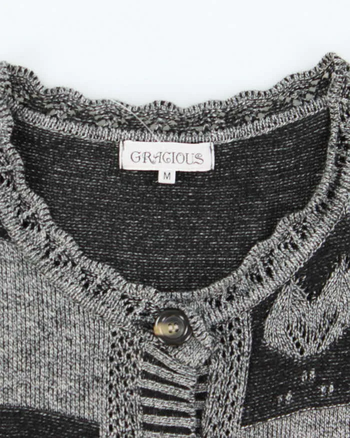 Vintage 90s 00s Gracious Short Sleeve Cardigan - M sold by Rokit product image thumbnail 5