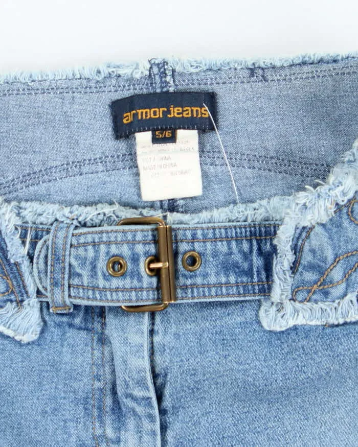 Vintage Y2k 00s Armour Jeans Denim Mini Skirt - XS sold by Rokit product image thumbnail 5