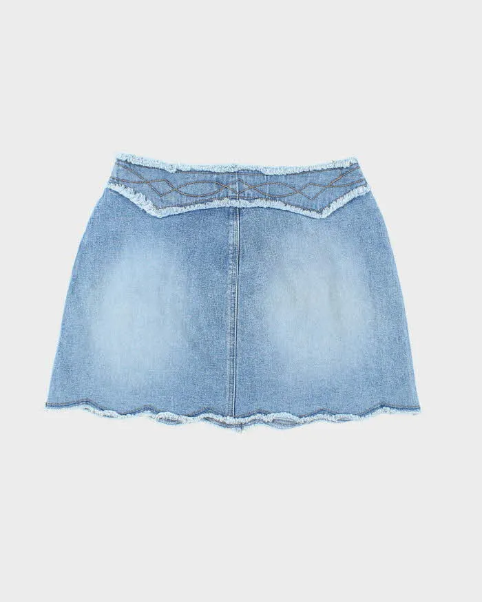 Vintage Y2k 00s Armour Jeans Denim Mini Skirt - XS sold by Rokit product image thumbnail 2